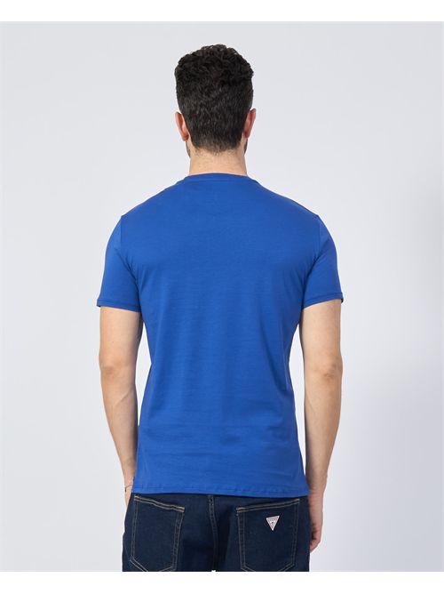 T-shirt uomo girocollo AX in cotone Pima ARMANI EXCHANGE | 8NZT74-ZJA5ZUB088